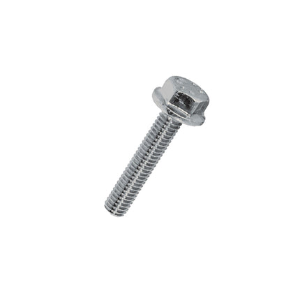 VITE TE CON FLANGIA ZIGRINATA CLASSE 8.8 ZINCATA BIANCA DIN 6921