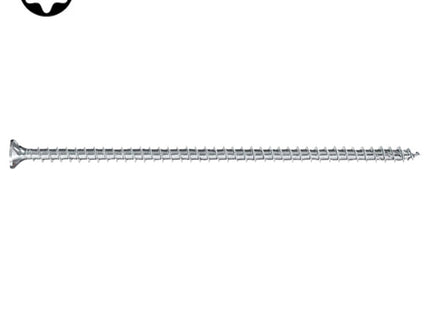 FISCHER VITE PER LEGNO FPF II CTF BC TSP ZINCATA BIANCA TX40 D.MM 8X240