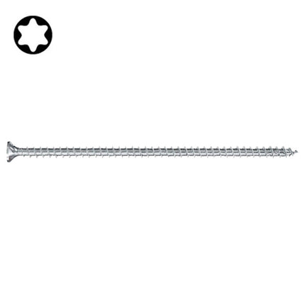 FISCHER VITE PER LEGNO FPF II CTF BC TSP ZINCATA BIANCA TX40 D.MM 8X260