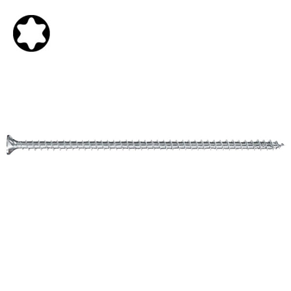 FISCHER VITE PER LEGNO FPF II CTF BC TSP ZINCATA BIANCA TX