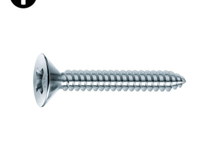 MUSTAD VITE AUTOFILETTANTE TSP PH ZINCATA BIANCA D.MM 4,2X38