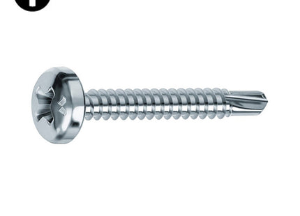 MUSTAD VITE DRILLEX TC PH AUTOPERFORANTE ZINCATA BIANCA D.MM 4,8X45