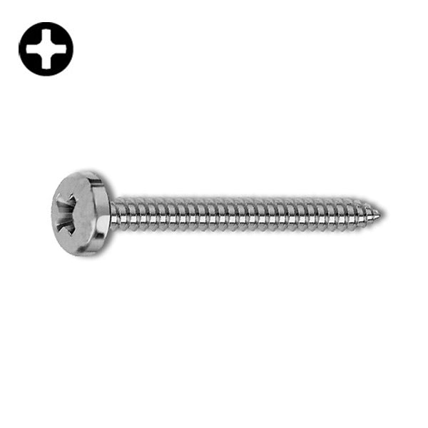 VITE AUTOFILETTANTE TC PH IN ACCIAIO INOX A2 D.MM 6,3X25 UNI 6954