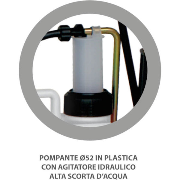 VOLPI POMPA IRRORATRICE A ZAINO VOLPITECH VT12 FPM LT12