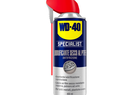 WD-40 SPECIALIST LUBRIFICANTE SECCO AL PTFE SPRAY ML400
