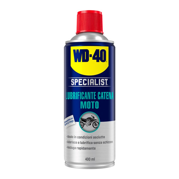 WD-40 SPECIALIST MOTO LUBRIFICANTE CATENA COND.ASCIUTTE SPRAY ML400