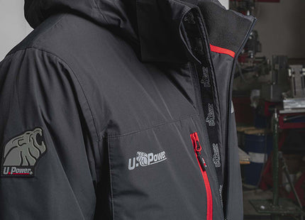 U-POWER GIACCA TECNICA IDROREPELLENTE WINK COLORE ASPHALT GREY