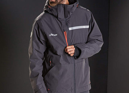 U-POWER GIACCA TECNICA IDROREPELLENTE WINK COLORE ASPHALT GREY