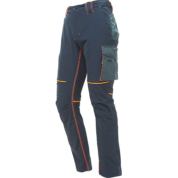 U-POWER PANTALONE IN TESSUTO WORLD COLORE DEEP BLUE