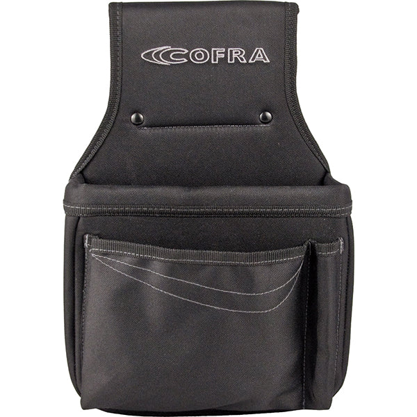 COFRA BORSELLO PORTACHIODI WRIGHT IN NYLON COLORE NERO