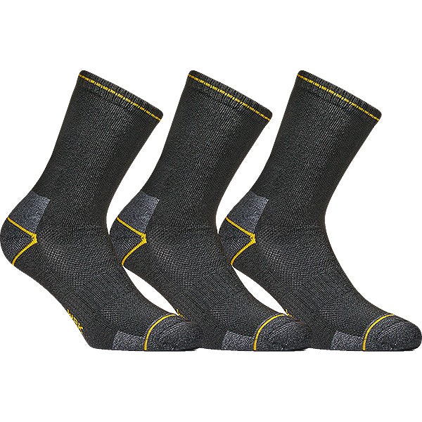 WRK CALZE DA LAVORO CORTE CONF.3 PAIA COLORE NERO