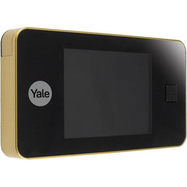 YALE SPIONCINO ELETTRONICO CON DISPLAY DIGITALE COLORE OTTONE