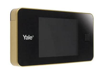YALE SPIONCINO ELETTRONICO CON DISPLAY DIGITALE COLORE OTTONE