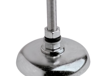 GETECH PIEDE ANTIVIBRANTE BASE ZINCATA VULCANIZZATA