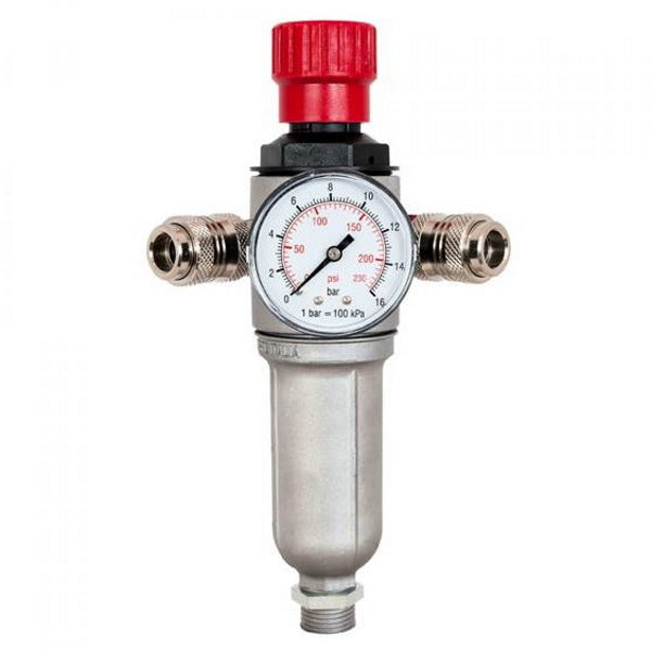 ABAC RIDUTTORE DI PRESSIONE MIGNON 3/8" 2 RUBINETTI