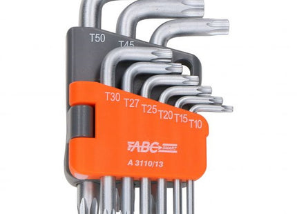 ABC TOOLS SMART SERIE  9 CHIAVI MASCHIO TORX DA T10 A T50