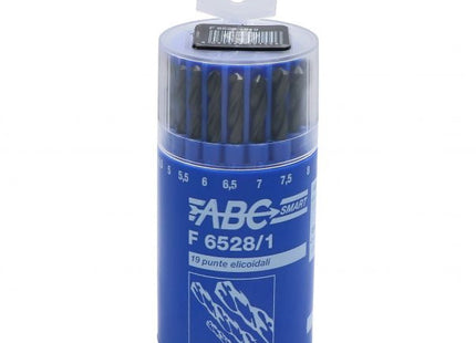 ABC TOOLS SMART SERIE PUNTE RULLATE HSS IN BOX DA PZ19 D.MM1-10