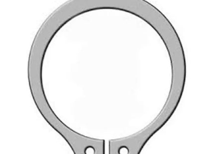 ANELLO DI ARRESTO PER ALBERI (SEEGER E) INOX AISI 420 DIN 471