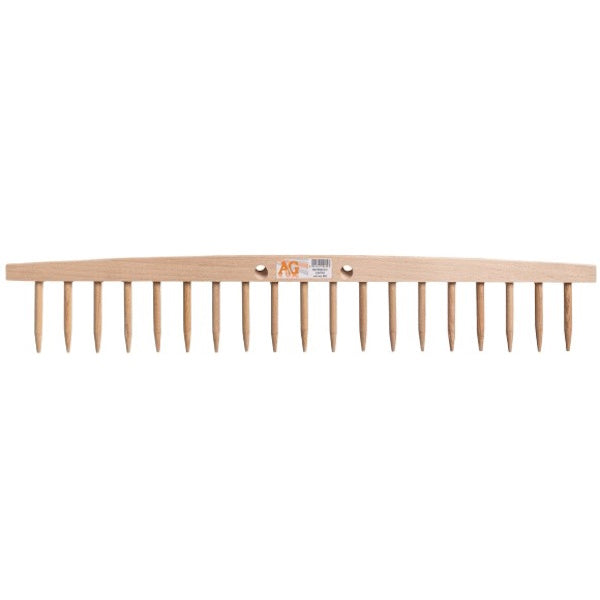 A&G RASTRELLO IN LEGNO PER FIENO A 19 DENTI LARGHEZZA CM70