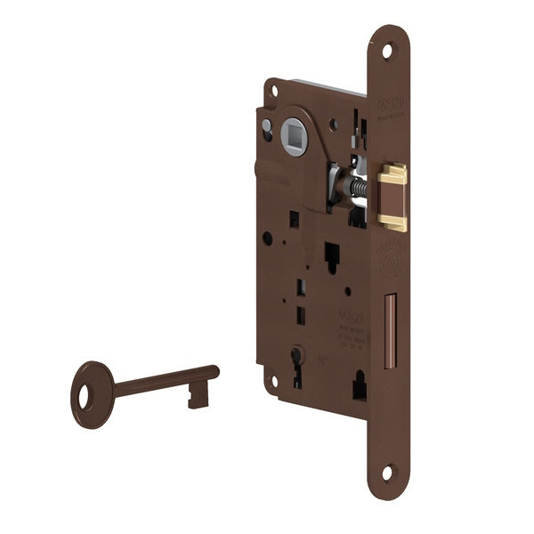 SERRATURA PATENT ENTRATA 50 DISTANZA 90 BORDO TONDO AGB TIPO GAROFOLI - Foto 3