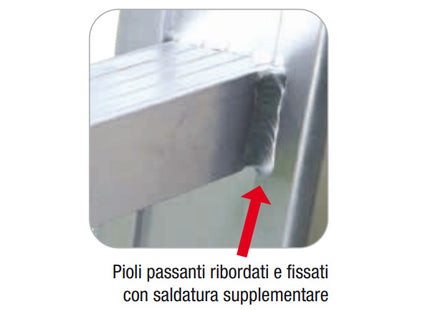 FACAL SCALA AGRI 15 GRADINI H.CM500
