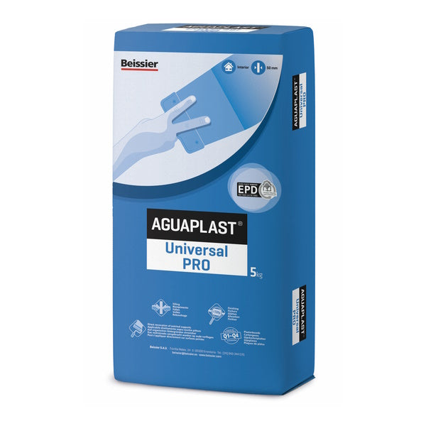 AGUAPLAST UNIVERSAL PRO STUCCO IN POLVERE BIANCO KG 5
