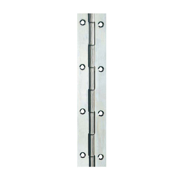 ALDEGHI ART.1204IN-PI CERNIERA A METRAGGIO CON FORI INOX MM50X1980