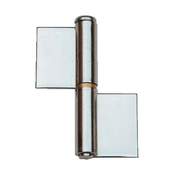 ALDEGHI ART.1224IN CERNIERA A SALDARE INOX ALI PIANE PERNO A LEVARE MM80