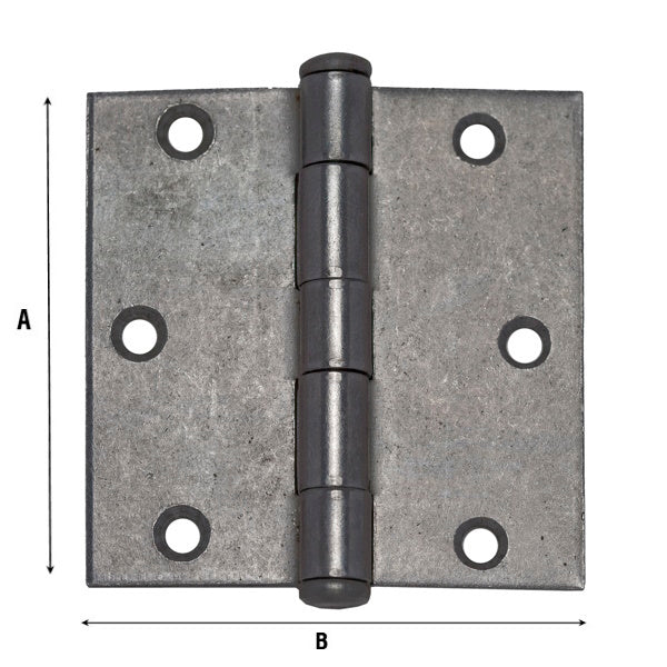 ALDEGHI ART. 129AL CERNIERA AMERICANA PESANTE GREZZA MM 89