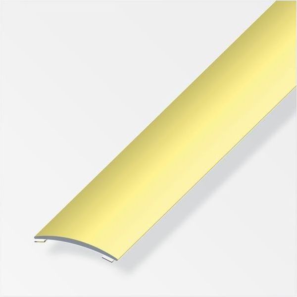 ALFER PROFILO DI RACCORDO AUTOADESIVO ALLUMINIO OTTONE MM30X5 MT1