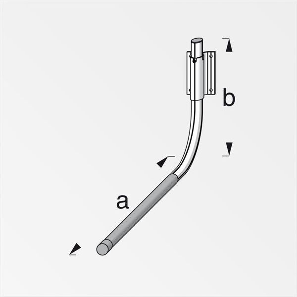 ALFER GANCI PER BICICLETTE GOMMATO ROSSO MM550 PORTATA MAX KG30 PZ2