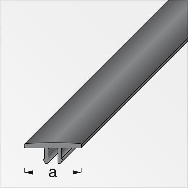 ALFER LISTELLO DI COPERTURA COAXIS PVC NERO MM16 MT1
