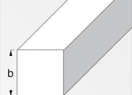ALFER BARRA QUADRATA ACCIAIO LAMINATO MM14X14 MT1