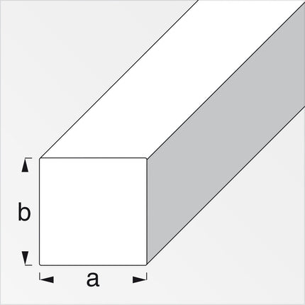 ALFER BARRA QUADRATA ACCIAIO TRAFILATO MM 4X 4 MT1