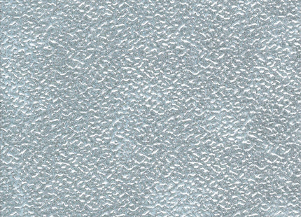 ALFER LAMIERA EFFETTO INTONACO RUSTICO ALLUMINIO NATURALE MM0,8X250X 500
