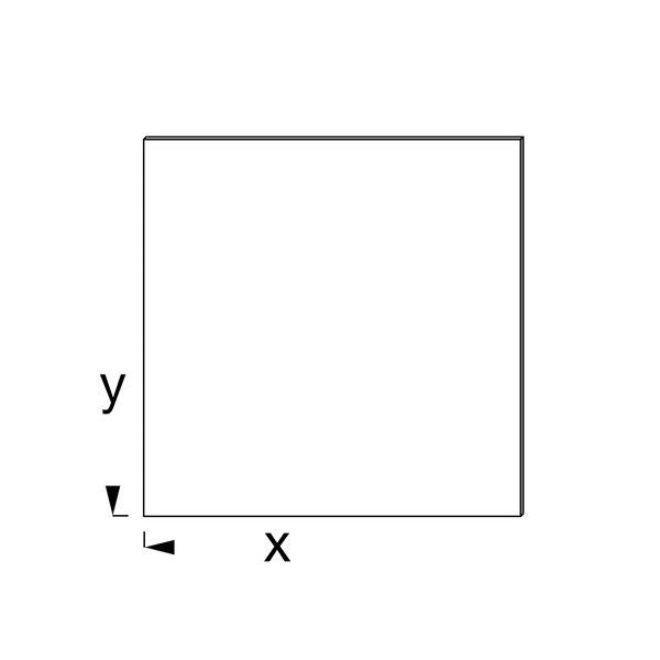 ALFER LAMIERA LISCIA ALLUMINIO ANODIZZATO EFFETTO INOX MM0,5X250X 500