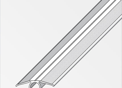 ALFER PROFILO DI COMPENSAZIONE ALLUMINIO ANODIZZATO ARGENTO MM33 MT2
