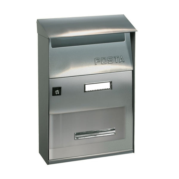 ALUBOX CASSETTA POSTALE MOD. EFFE T EVO INOX