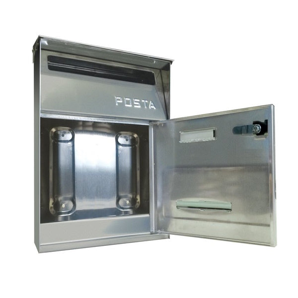 ALUBOX CASSETTA POSTALE MOD. EFFE T EVO INOX