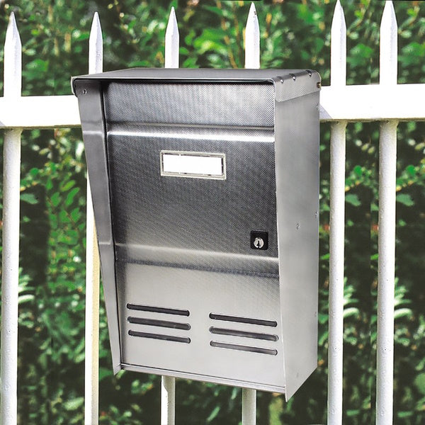 ALUBOX CASSETTA POSTALE MOD. DUBLO INOX TDL*