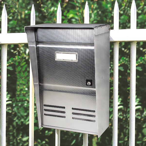 ALUBOX CASSETTA POSTALE MOD. DUBLO EVO INOX