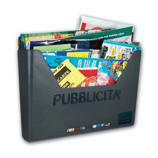 ALUBOX CASSETTA PER PUBBLICITA' MOD. CAROSELLO COLORE GRIGIO