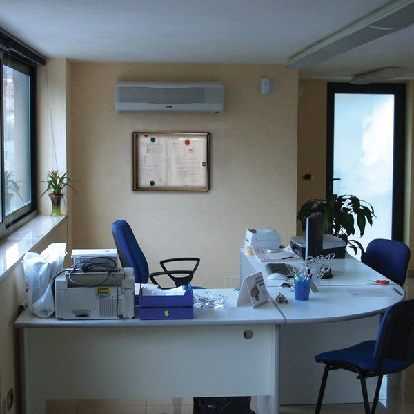 ALUBOX BACHECA PORTA AVVISI PER 2 FOGLI A4 BRONZO