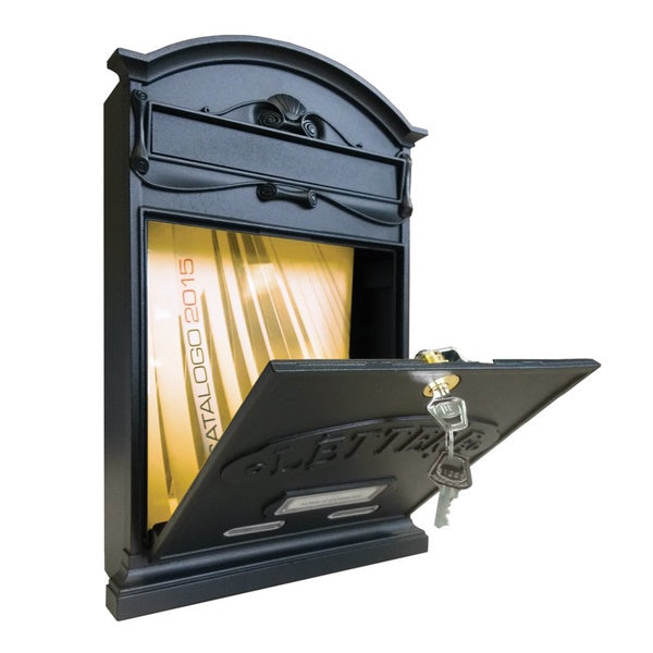 ALUBOX CASSETTA POSTALE MOD. LETTERE COLORE GRIGIO