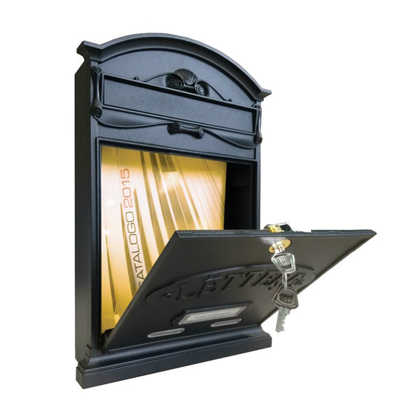 ALUBOX CASSETTA POSTALE MOD. LETTERE COLORE RUGGINE