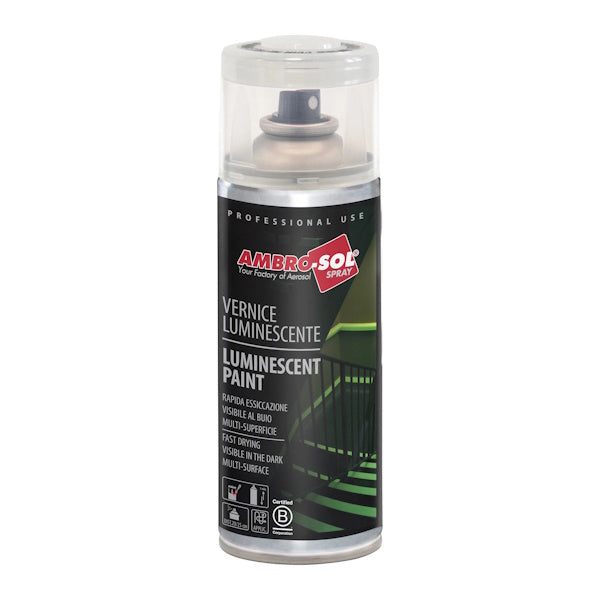 AMBRO-SOL SMALTO ACRILICO EFFETTO FOTOLUMINESCENTE SPRAY ML400