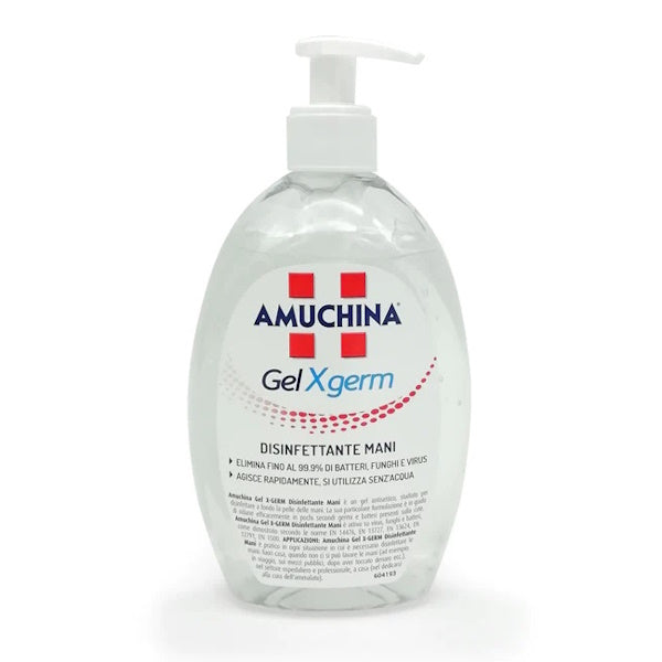 AMUCHINA XGERM GEL MANI FLACONE PIATTO ML500*