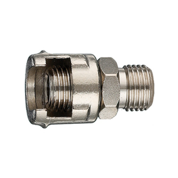 ANI ART. 11/B 3/8"M RACCORDO MASCHIO CON DADO FRESATO BLISTER PZ2