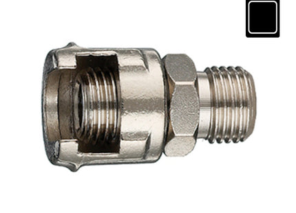 ANI ART. 11/B 3/8"M RACCORDO MASCHIO CON DADO FRESATO BLISTER PZ2