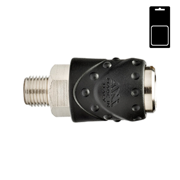 ANI ART. 17/A 1/4"M RUBINETTO RAPIDO UNIVERSALE MASCHIO BLISTER PZ1